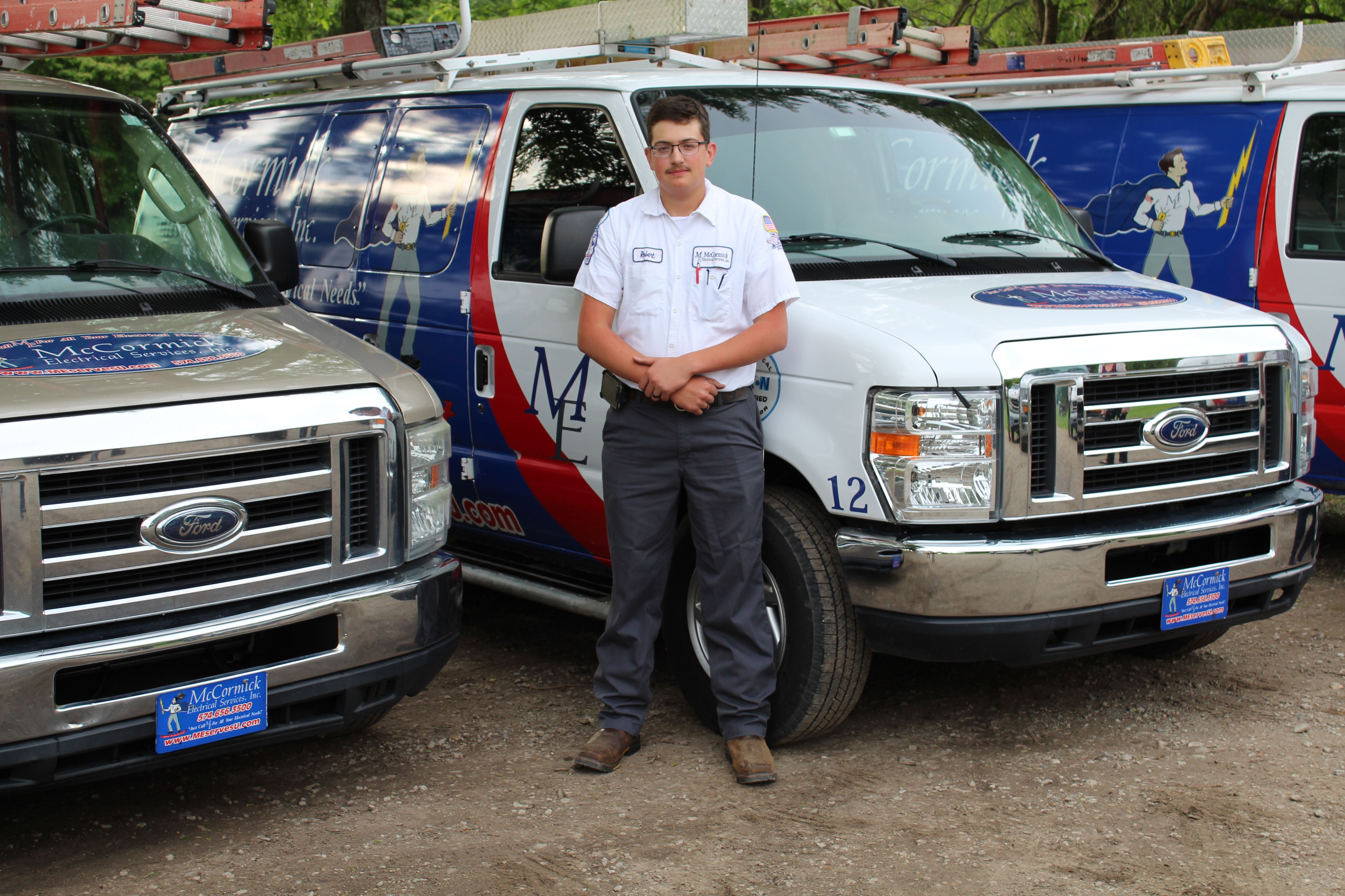 robert with Van